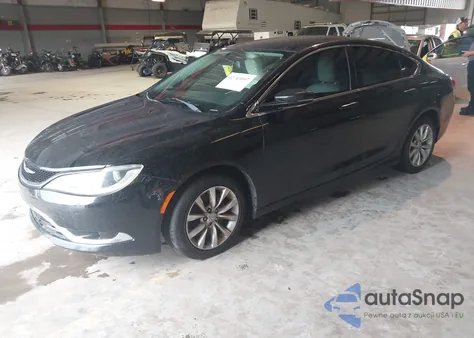 2015 Chrysler 200 C из США, поврежденный, VIN 1C3CCCCG3FN647877